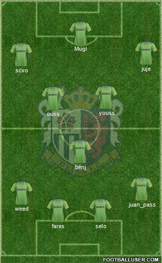 Cerezo Osaka Formation 2016