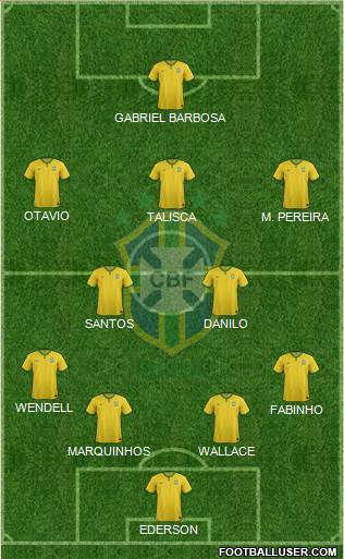 Brazil Formation 2016