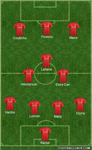 Liverpool Formation 2016