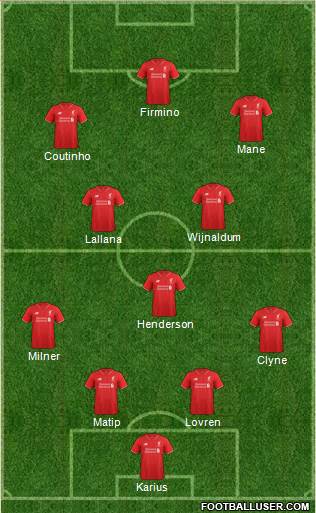 Liverpool Formation 2016