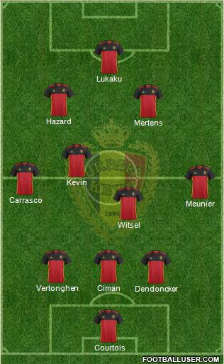 Belgium Formation 2016