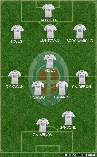 Novara Formation 2016