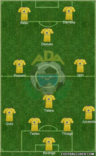 A.D. Alcorcón Formation 2016