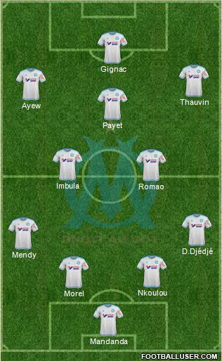 Olympique de Marseille Formation 2016