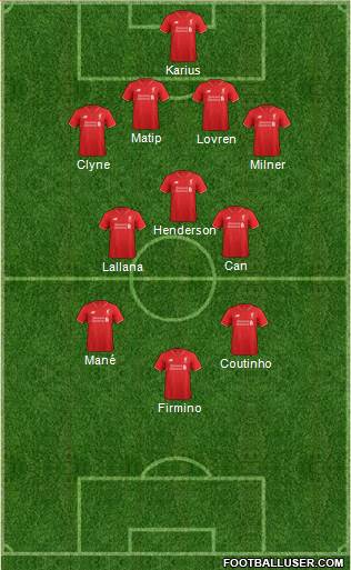Liverpool Formation 2016