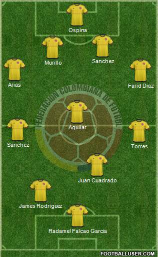 Colombia Formation 2016