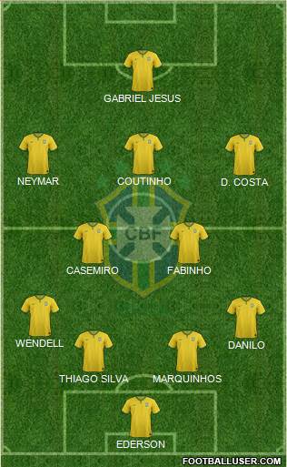 Brazil Formation 2016