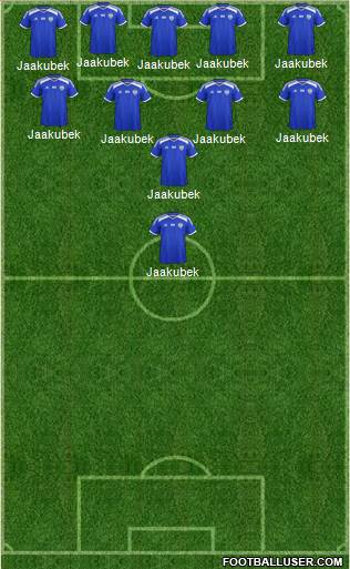 Israel football formation