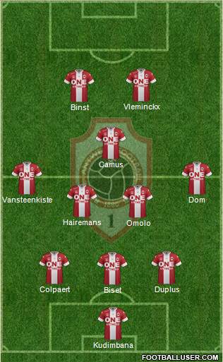 R Antwerp FC Formation 2016