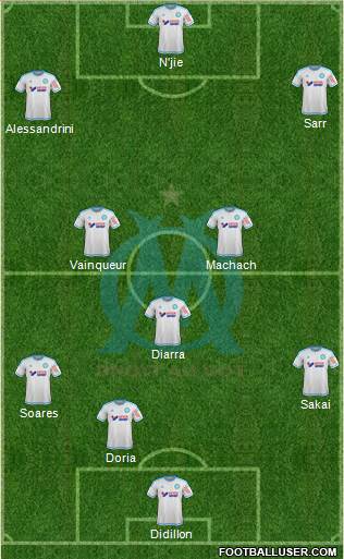 Olympique de Marseille Formation 2016