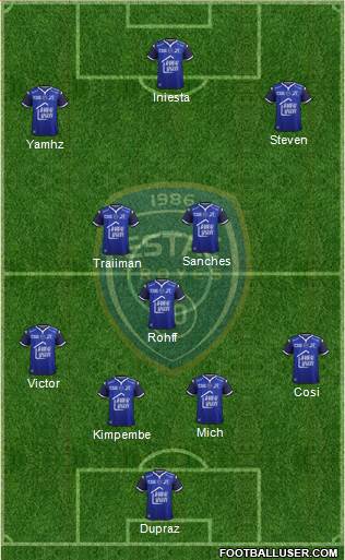 Esperance Sportive Troyes Aube Champagne Formation 2016