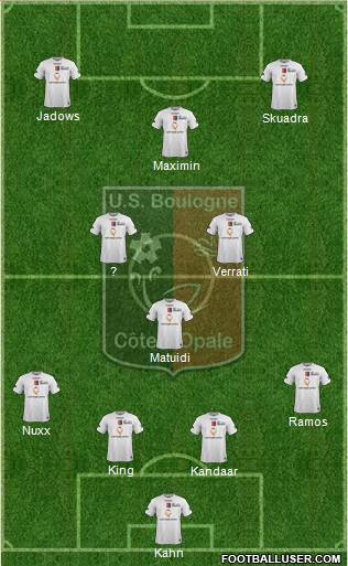 Union Sportive Boulogne Côte d'Opale Formation 2016