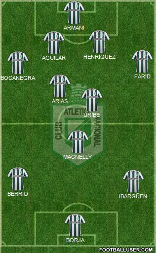 CDC Atlético Nacional Formation 2016