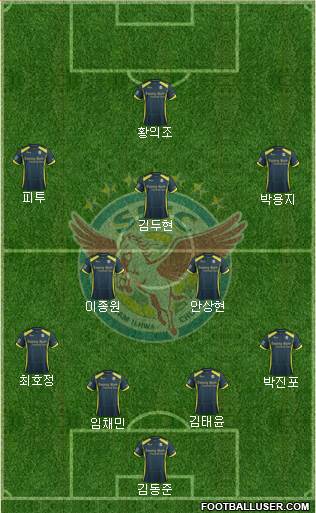Seongnam Ilhwa Chunma Formation 2016