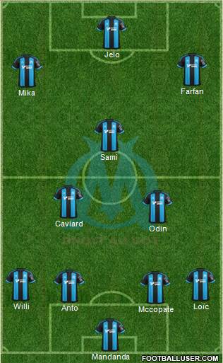 Olympique de Marseille Formation 2016