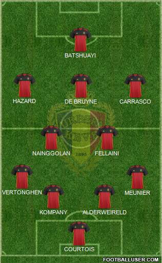 Belgium Formation 2016