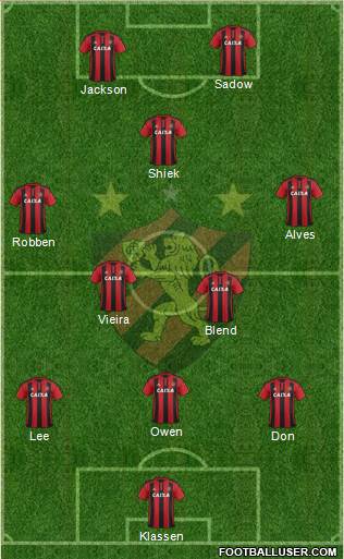 Sport C Recife Formation 2016