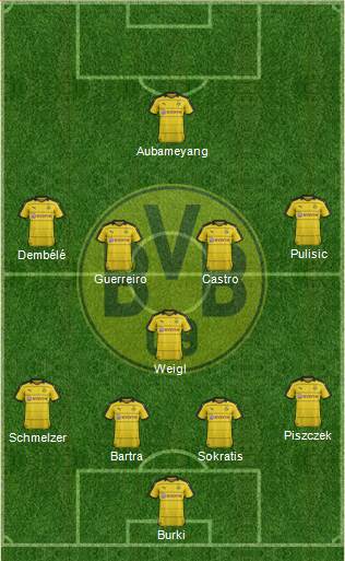 Borussia Dortmund Formation 2016