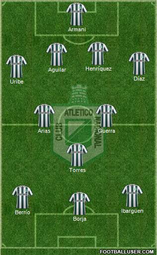CDC Atlético Nacional Formation 2016