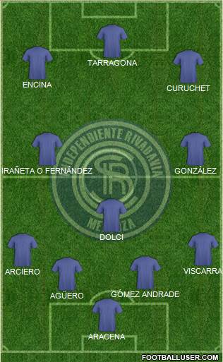 Independiente Rivadavia de Mendoza Formation 2016
