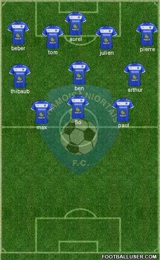 Chamois Niortais Football Club Formation 2016