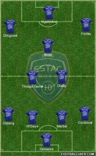 Esperance Sportive Troyes Aube Champagne Formation 2016