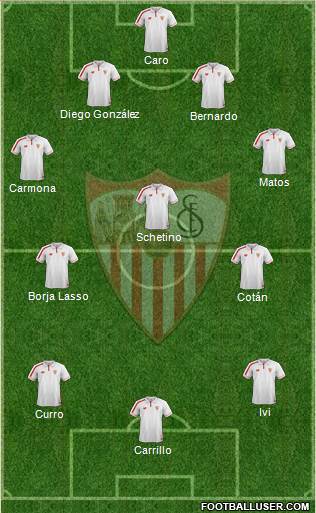 Sevilla F.C., S.A.D. Formation 2016