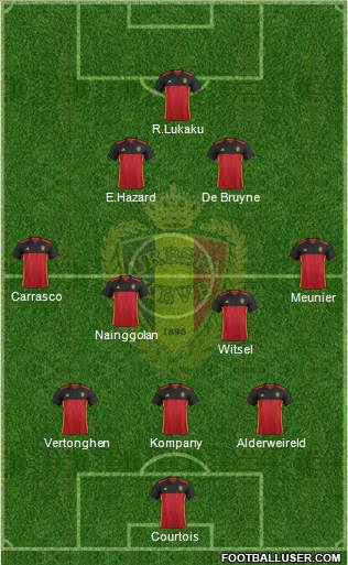 Belgium Formation 2016