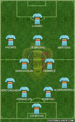 Belgium Formation 2016