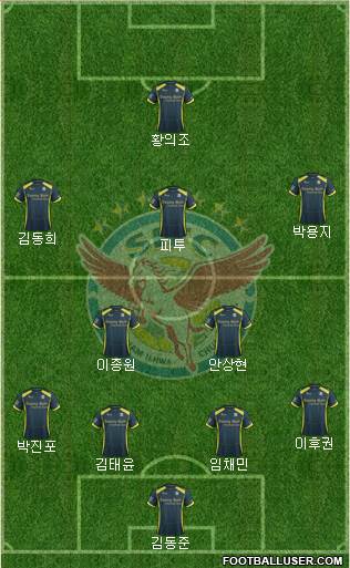 Seongnam Ilhwa Chunma Formation 2016