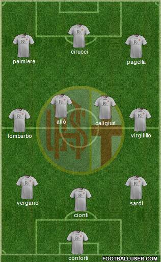 Alessandria football formation