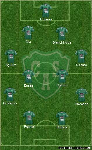 Sarmiento de Junín Formation 2016