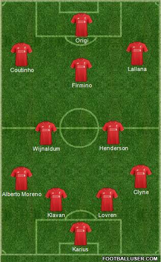 Liverpool Formation 2016