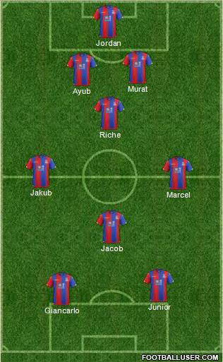 Crystal Palace Formation 2016