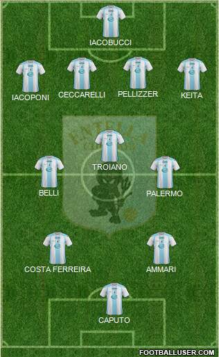Virtus Entella Formation 2016
