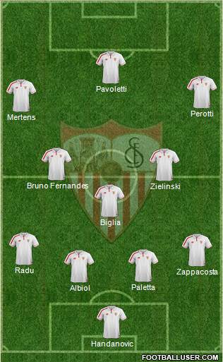 Sevilla F.C., S.A.D. Formation 2016