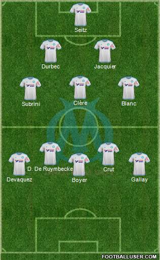 Olympique de Marseille Formation 2016