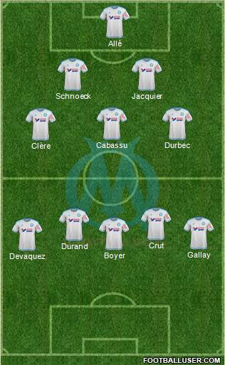 Olympique de Marseille Formation 2016
