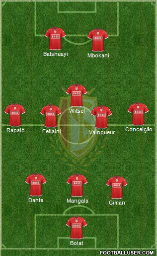 R Standard de Liège Formation 2016