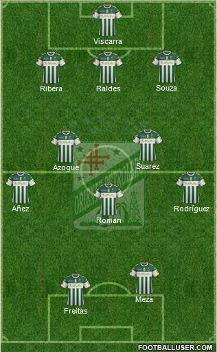 C Oriente Petrolero Formation 2016