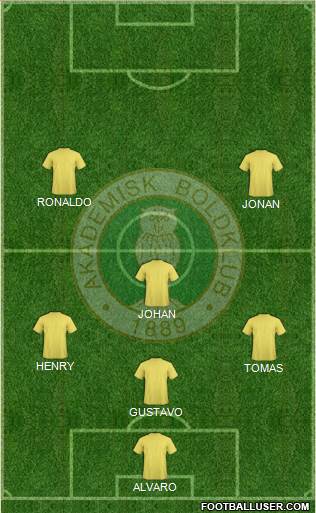 Akademisk Boldklub Formation 2016