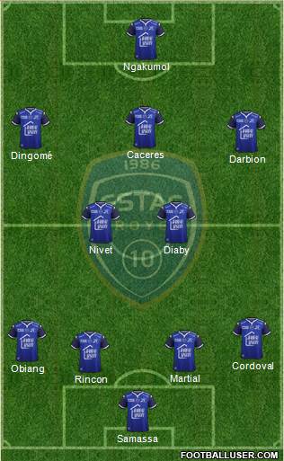 Esperance Sportive Troyes Aube Champagne Formation 2016