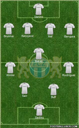 FC Zürich Formation 2016