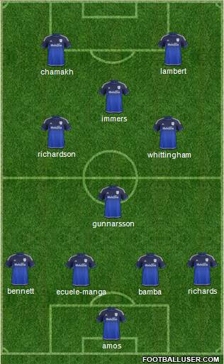 Cardiff City Formation 2016