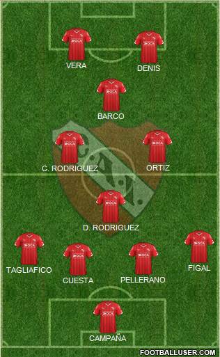 Independiente Formation 2016
