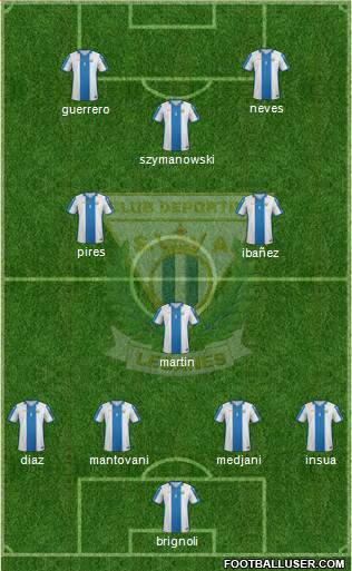 C.D. Leganés S.A.D. Formation 2016