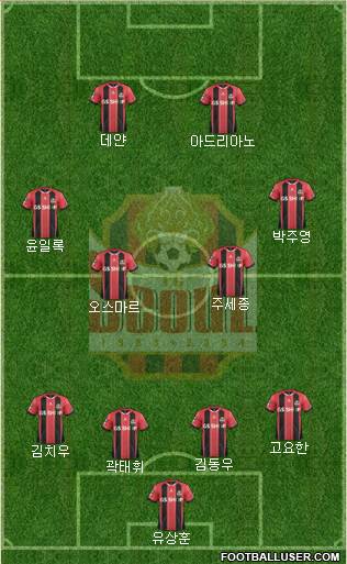 FC Seoul Formation 2016