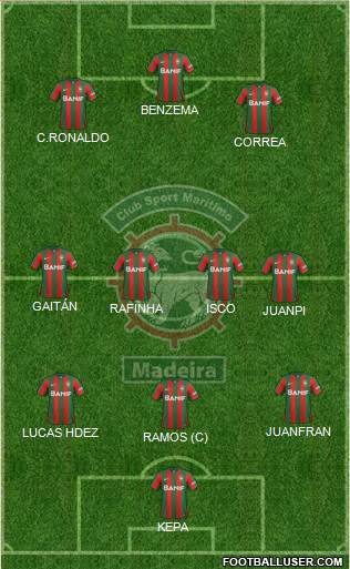 Clube Sport Marítimo - SAD Formation 2016