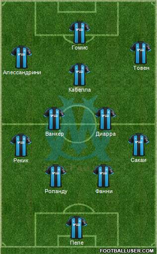 Olympique de Marseille Formation 2016