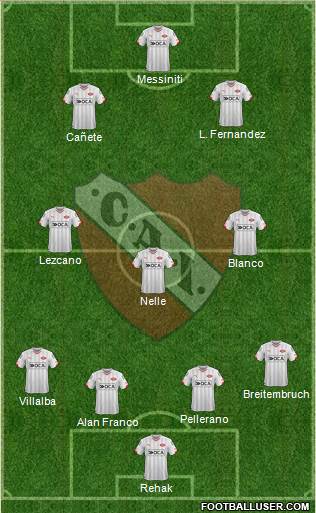Independiente Formation 2016
